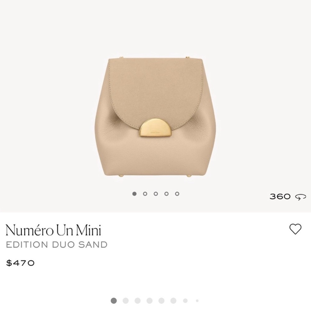 Polene Numero Un Mini Sand Crossbody